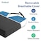 Proheal Gel Infused Foam Wheelchair Seat Cushion w/ Coccyx Cutout -28" x 20" x3 in PH-74021CX - alternate 4
